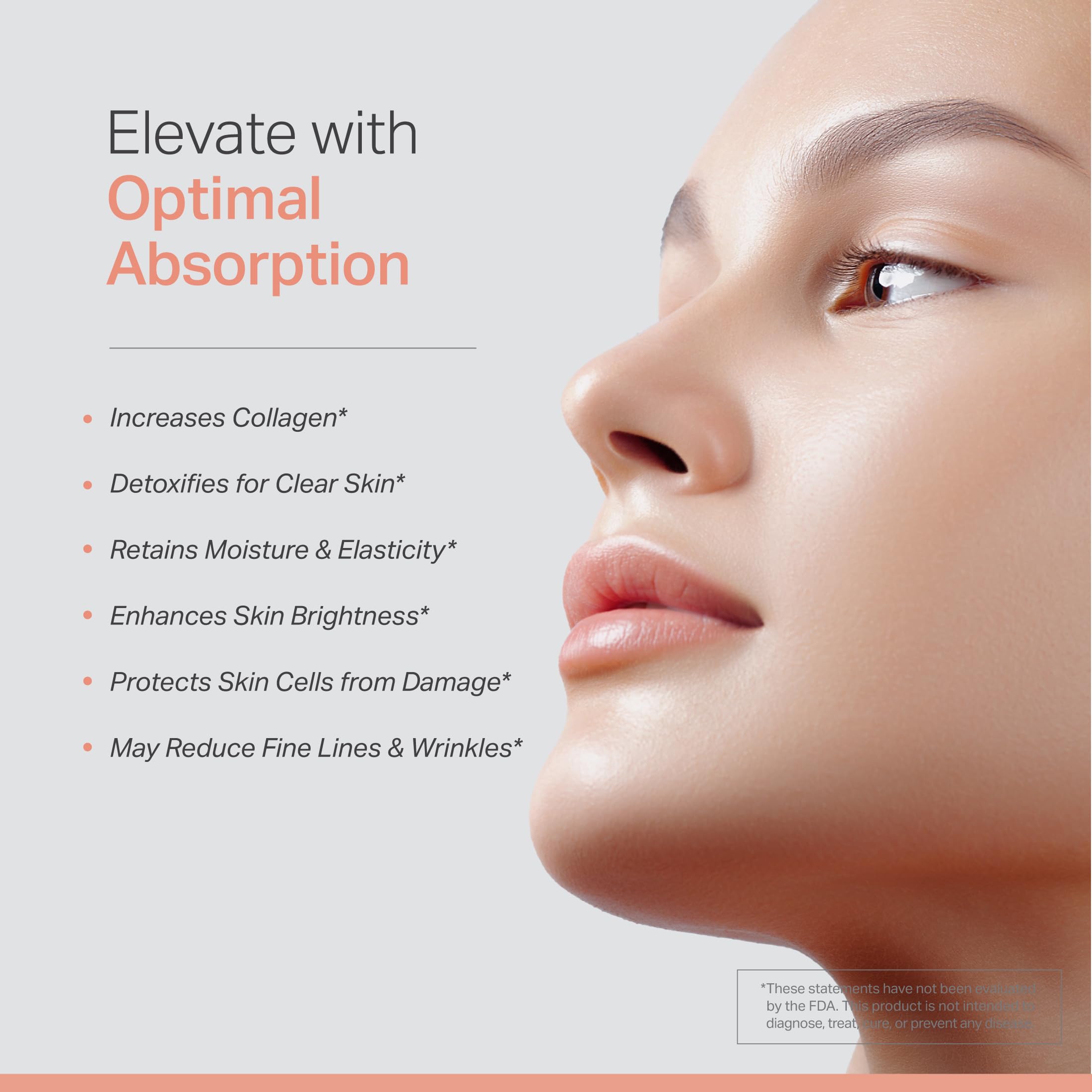 Anew Vita ingredientes principales: glutatión, colágeno y vitamina C