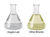 Angels Lab en uso con atomizador para dosificar y rellenar botellas pequeñas