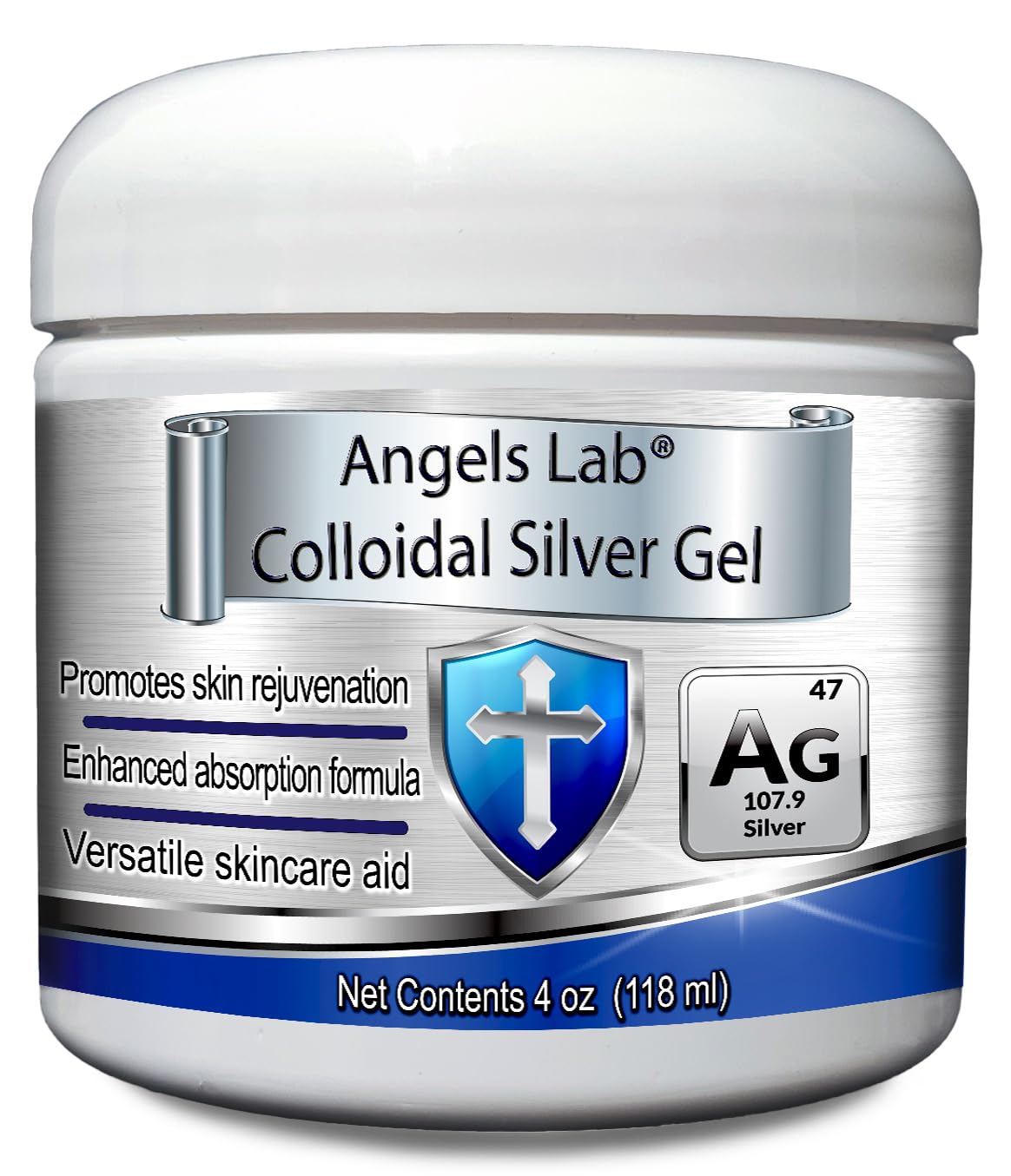 Angels Lab envase frontal del gel mostrando diseño y tamaño práctico