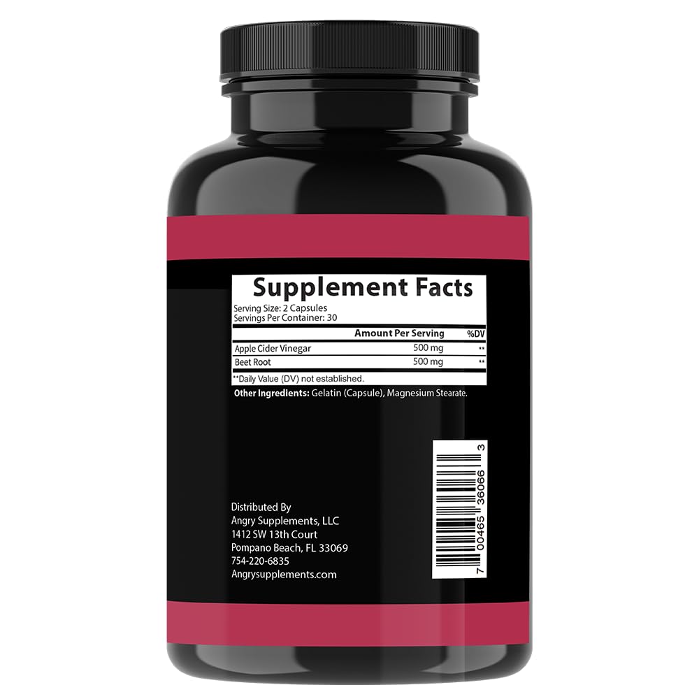 Angry Supplements cápsula junto a una moneda para comparar tamaño y facilidad de uso
