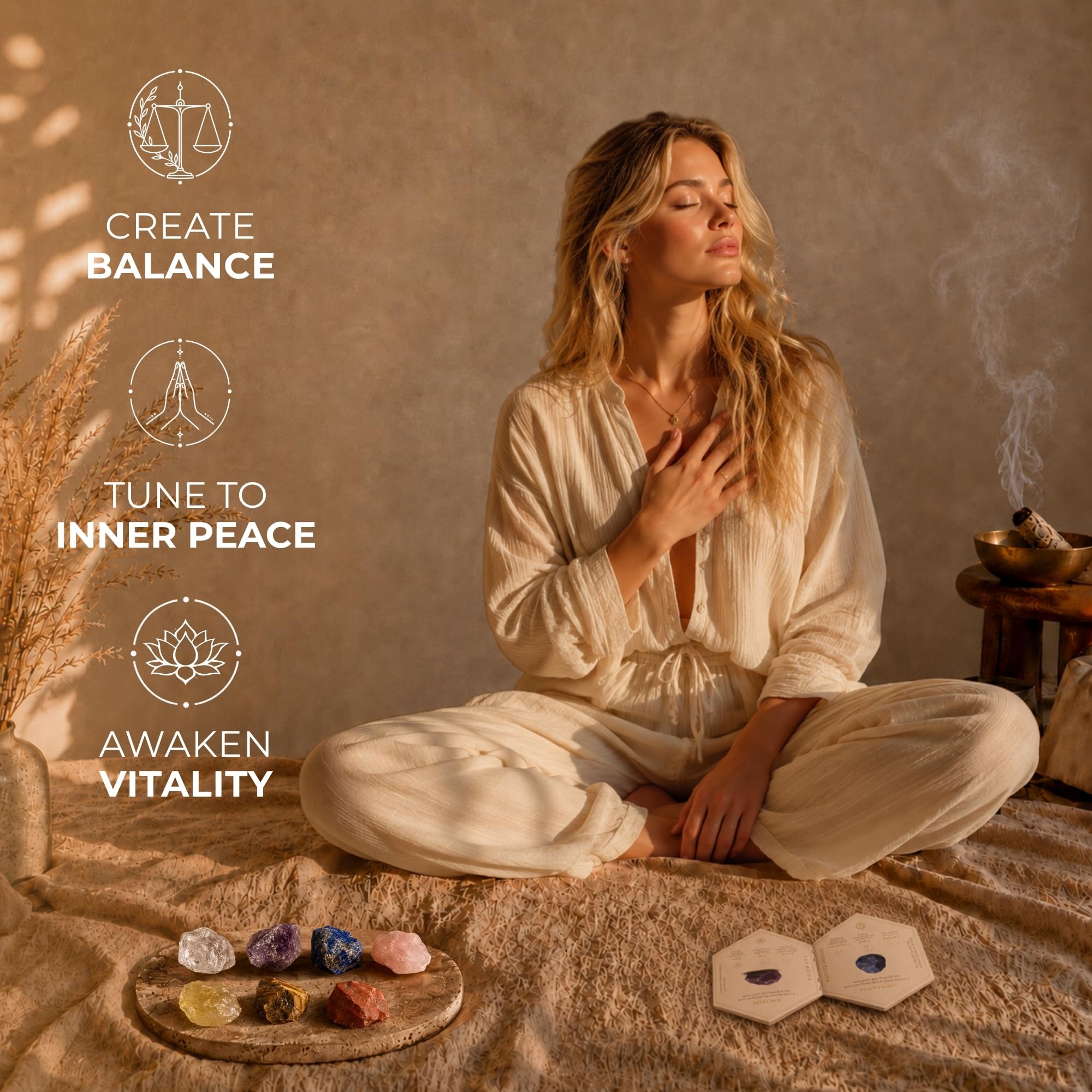 Anima amatista en bruto primer plano para calma y enfoque meditativo