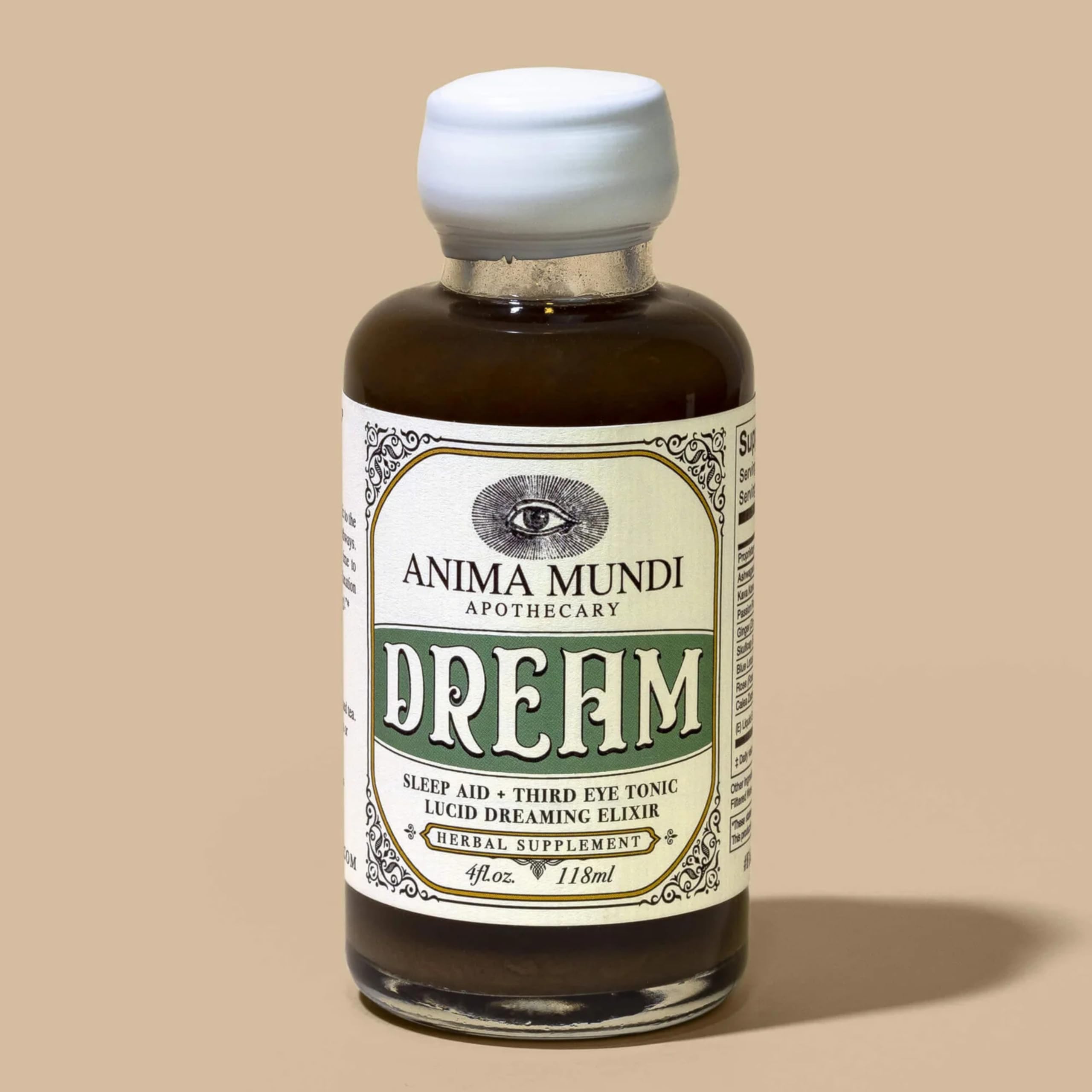 elixir Anima Mundi vertido en una taza de té nocturno para una rutina relajante