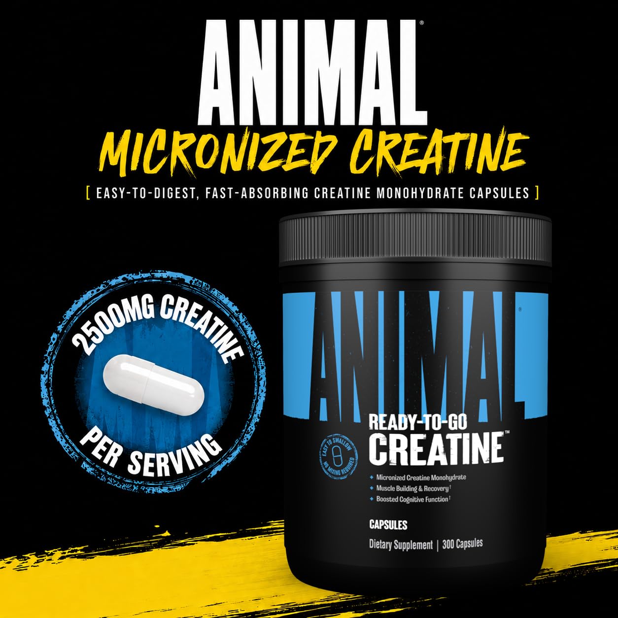 Animal cápsula en primer plano señalando textura micronizada y absorción