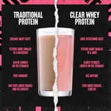 Animal Clear Whey textura del polvo, fácil disolución y mezcla rápida
