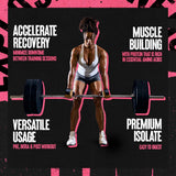 Animal Clear Whey en vaso preparado, bebida clara y refrescante lista para beber