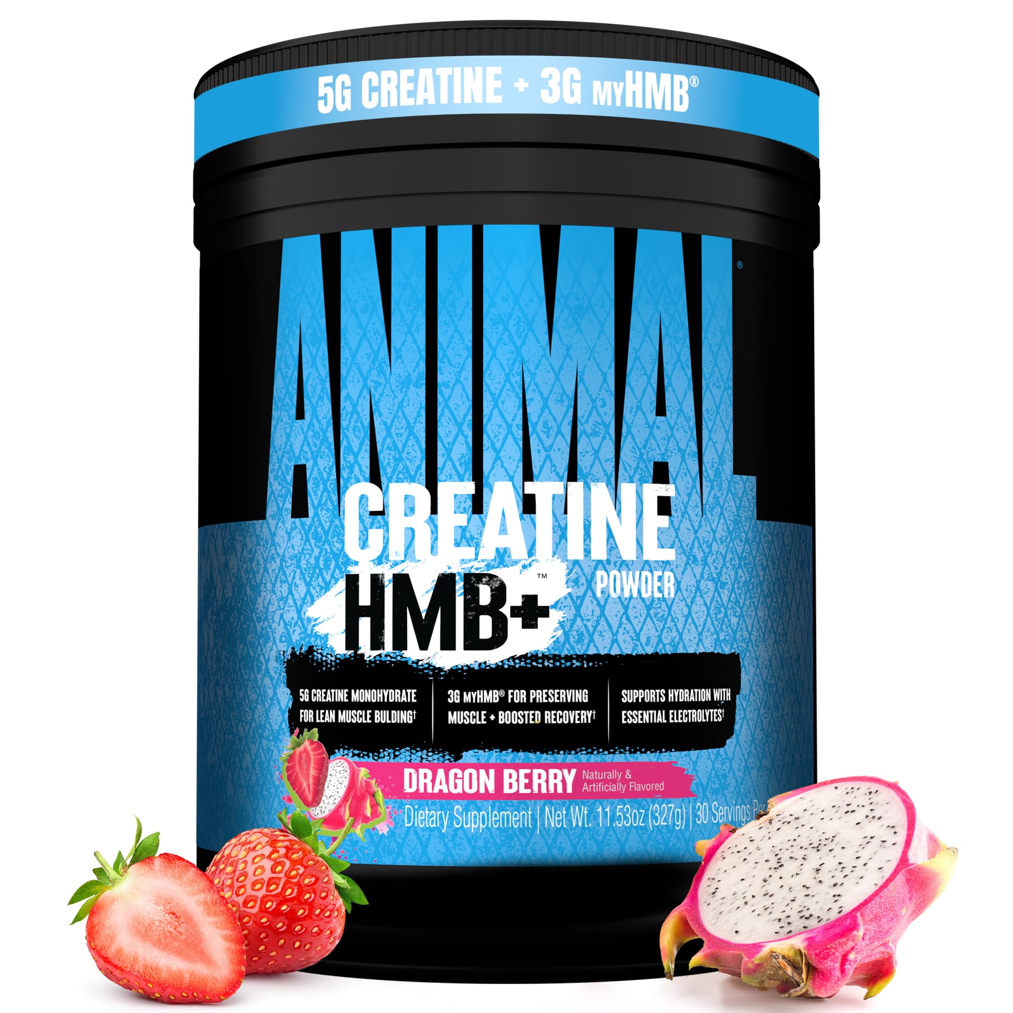 Animal envase frontal Dragon Berry muestra presentación y facilidad de uso