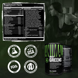Animal Daily Greens en ambiente de entrenamiento sugiere apoyo activo