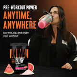 Cuchara con una porción de Animal Fury indicando dosis precisa