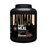 Animal Meal empaque frontal sabor chocolate mostrando beneficio nutricional