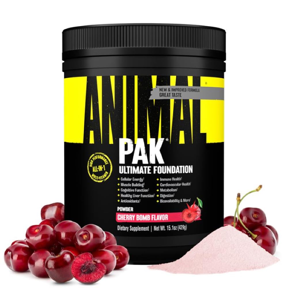 Animal Pak frente del envase mostrando diseño y tamaño para identificar producto