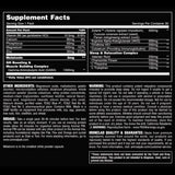 Animal PM etiqueta informativa con lista de ingredientes y seguridad de fabricación