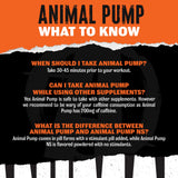 Animal Pump en bolsa de gimnasio ilustrando conveniencia y uso