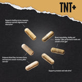 Animal TNT+ sobre abierto detalle del contenido para uso fácil