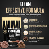 Animal Whey etiqueta nutricional en detalle, marca y transparencia de ingredientes