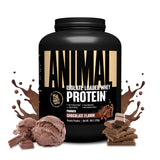 Animal whey isolate frente del envase mostrando el diseño y beneficios