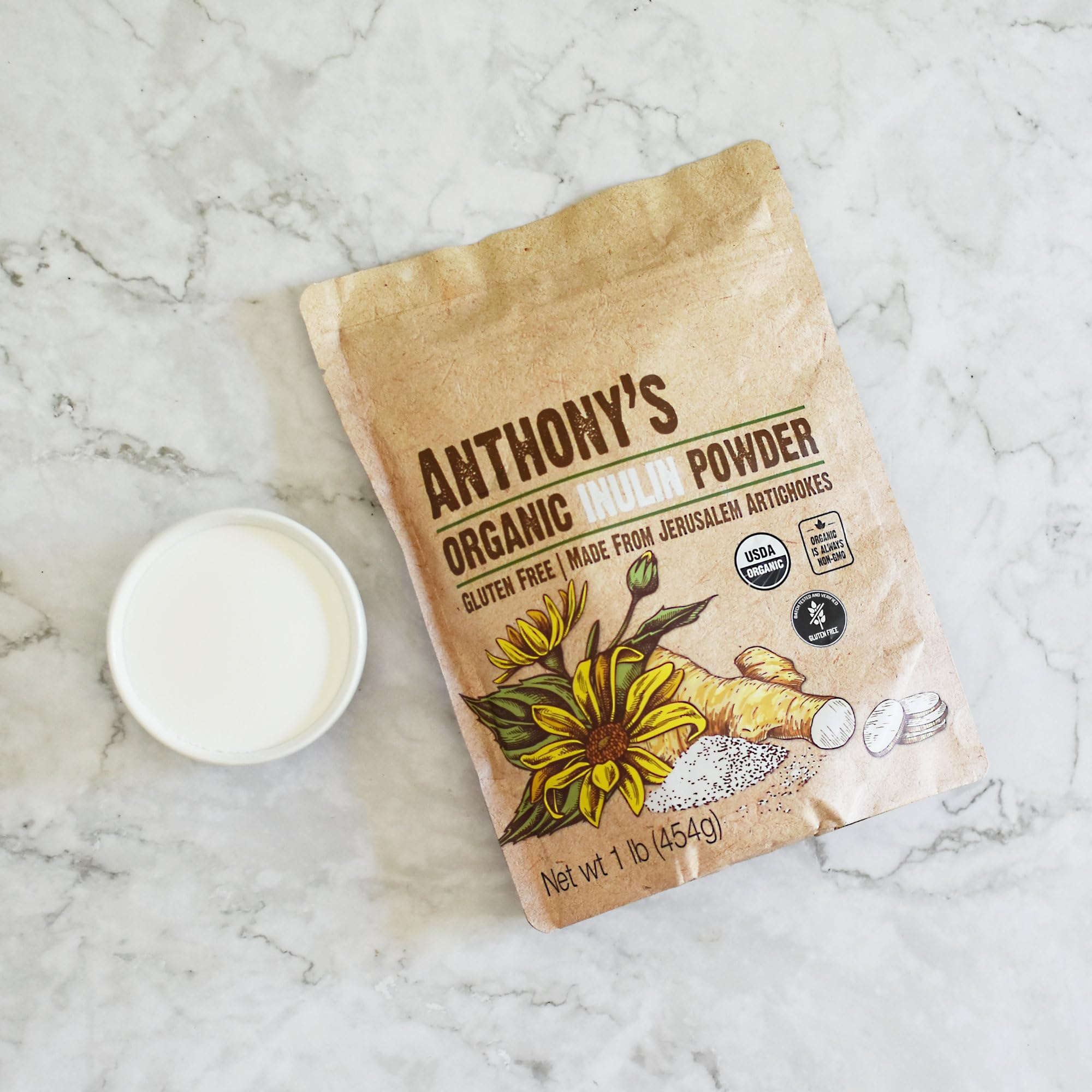 Anthony's producto en cocina realza recetas y aporta fibra