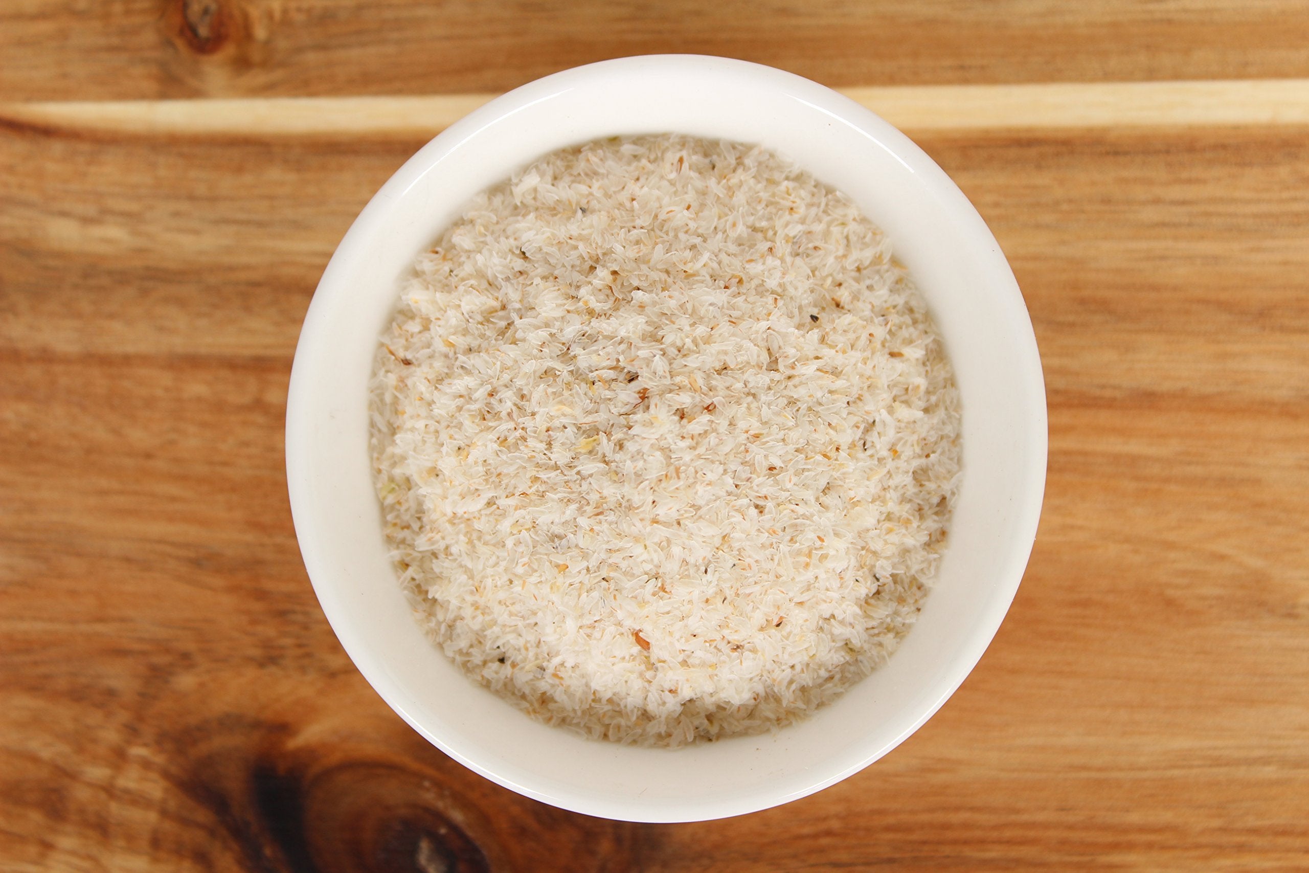 Anthony's psyllium en batido vegano aportando consistencia saludable