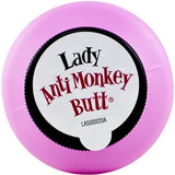 Anti Monkey Butt comparación de tamaño junto a un móvil para referencia