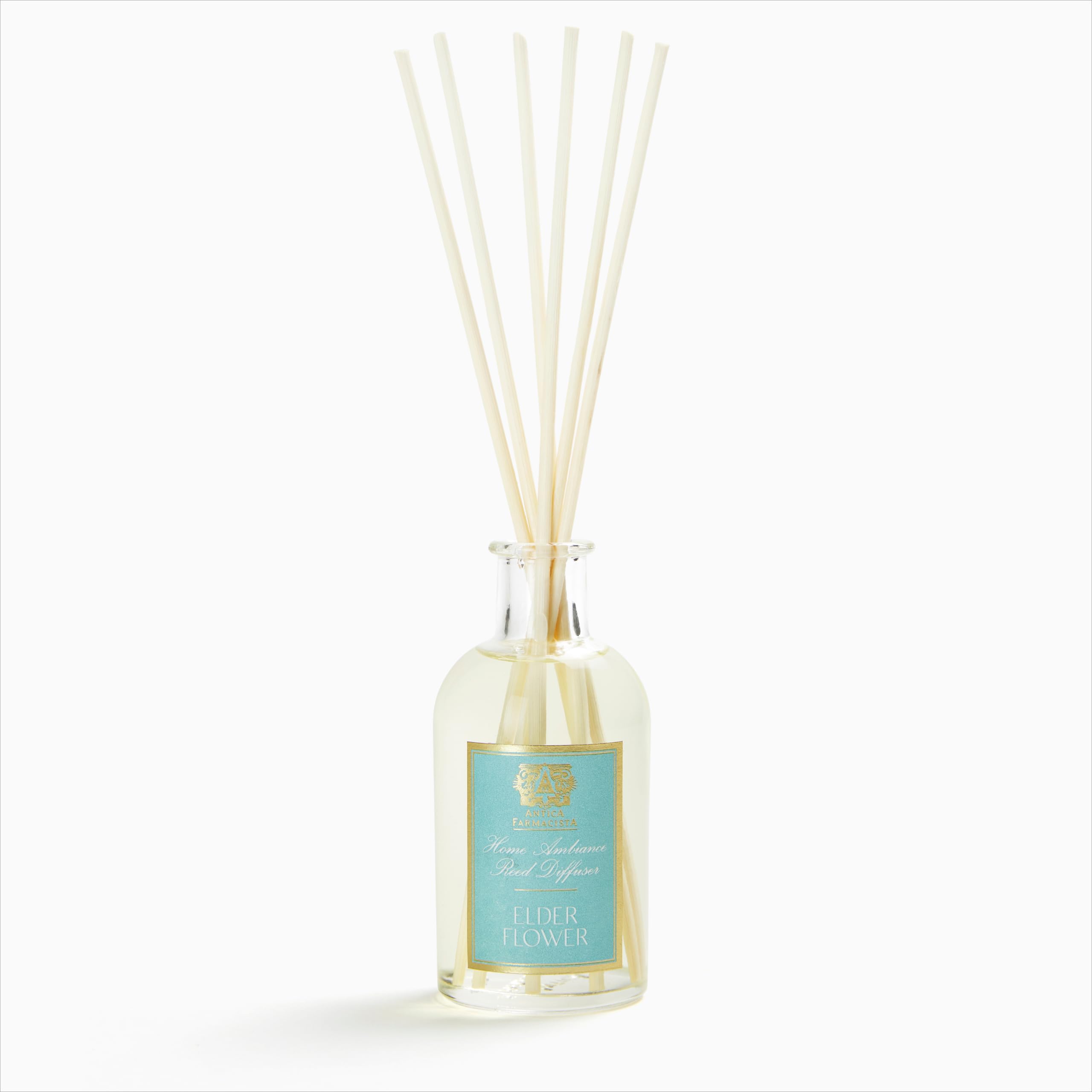 Antica Farmacista frasco frontal Elderflower con diseño elegante y beneficio decorativo