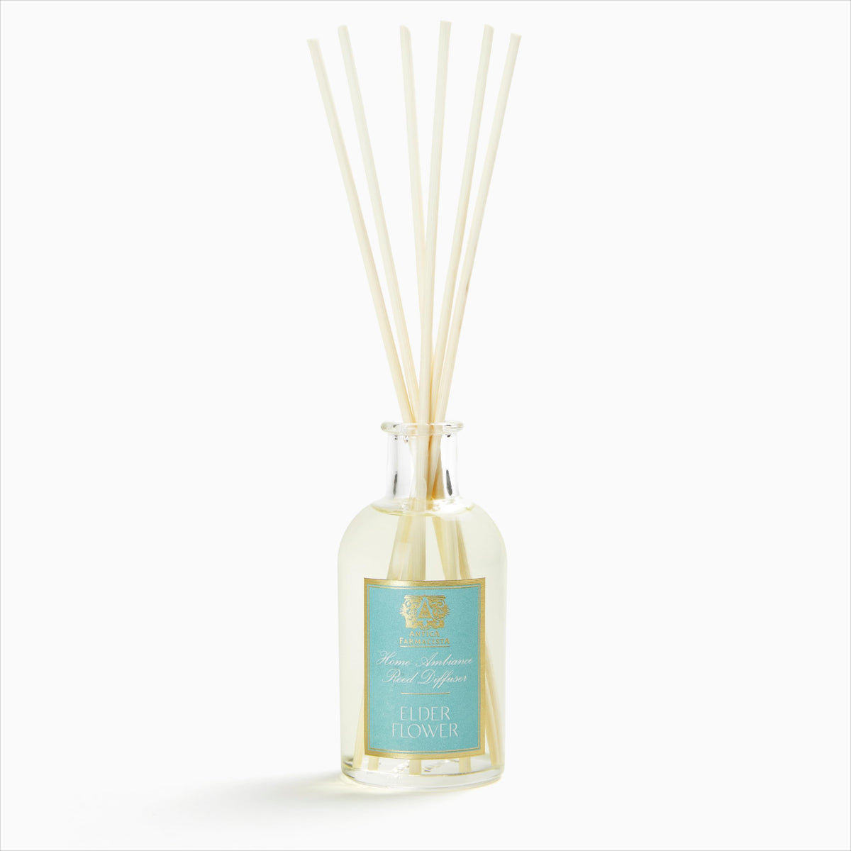 Antica Farmacista frasco frontal Elderflower con diseño elegante y beneficio decorativo