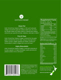 Antler Farms etiqueta con información nutricional y origen grass fed de Nueva Zelanda