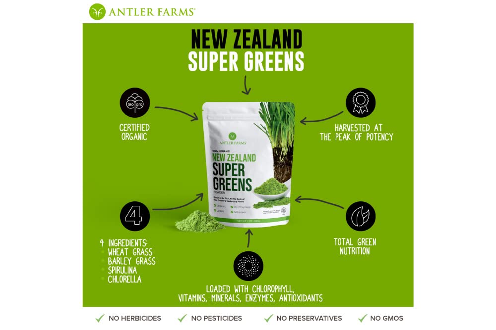 Antler Farms etiqueta con origen Canterbury, destaca cultivo al aire libre