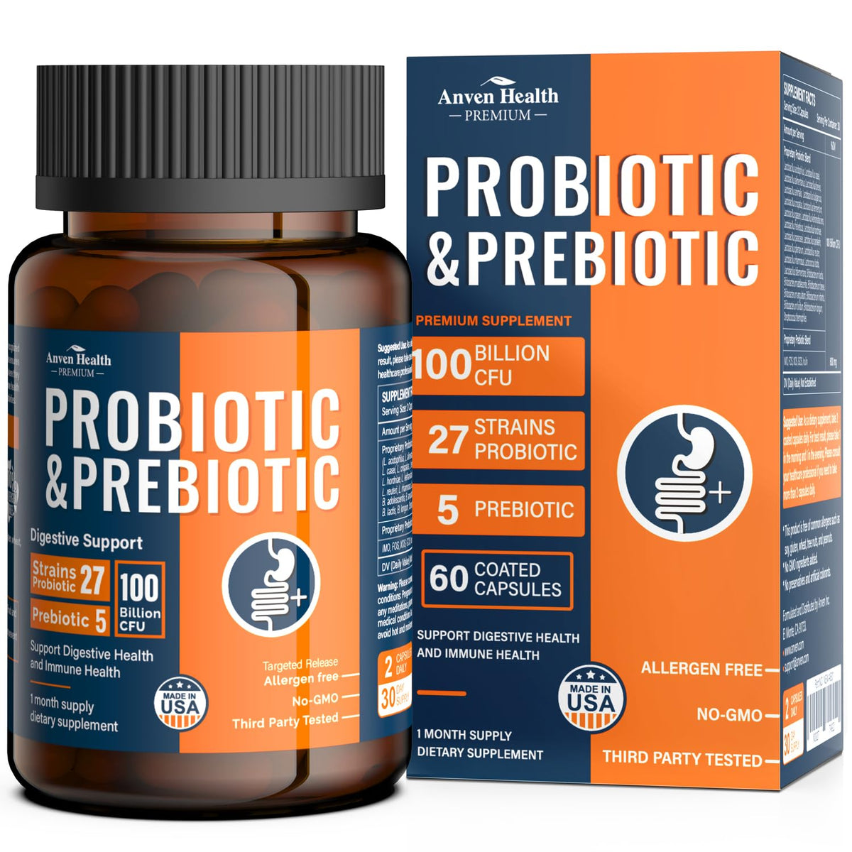 Anven Health frente del empaque mostrando potencia y beneficios