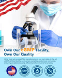 Anven Health sello hecho en USA y cGMP para confianza en fabricación
