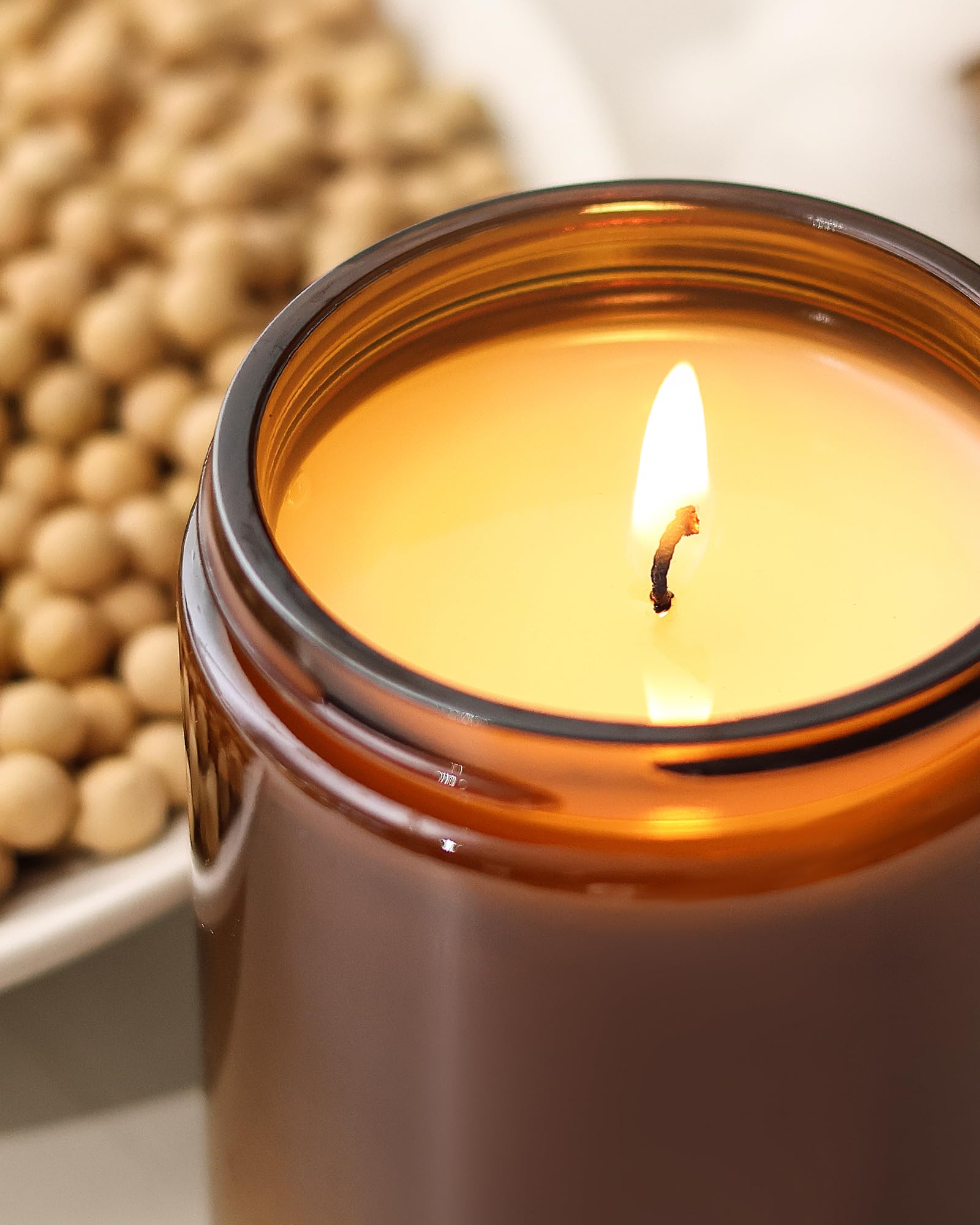 AOOVOO caja regalo abierta con velas, empaque listo para regalar sin envolver