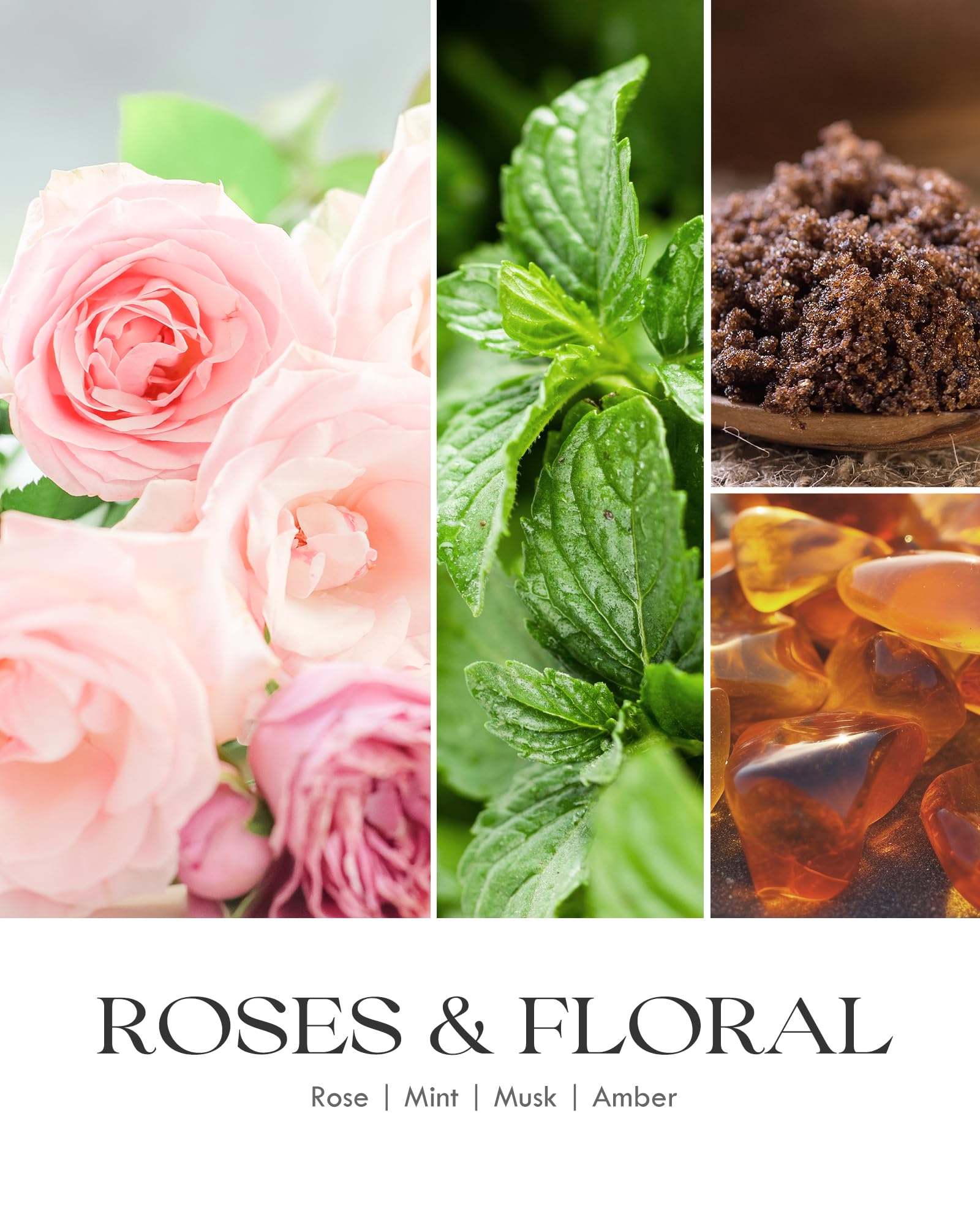 AOOVOO flores secas en la superficie realzan el diseño y fragancia