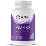 AOR Peak K2 imagen del frente del envase mostrando diseño y cantidad