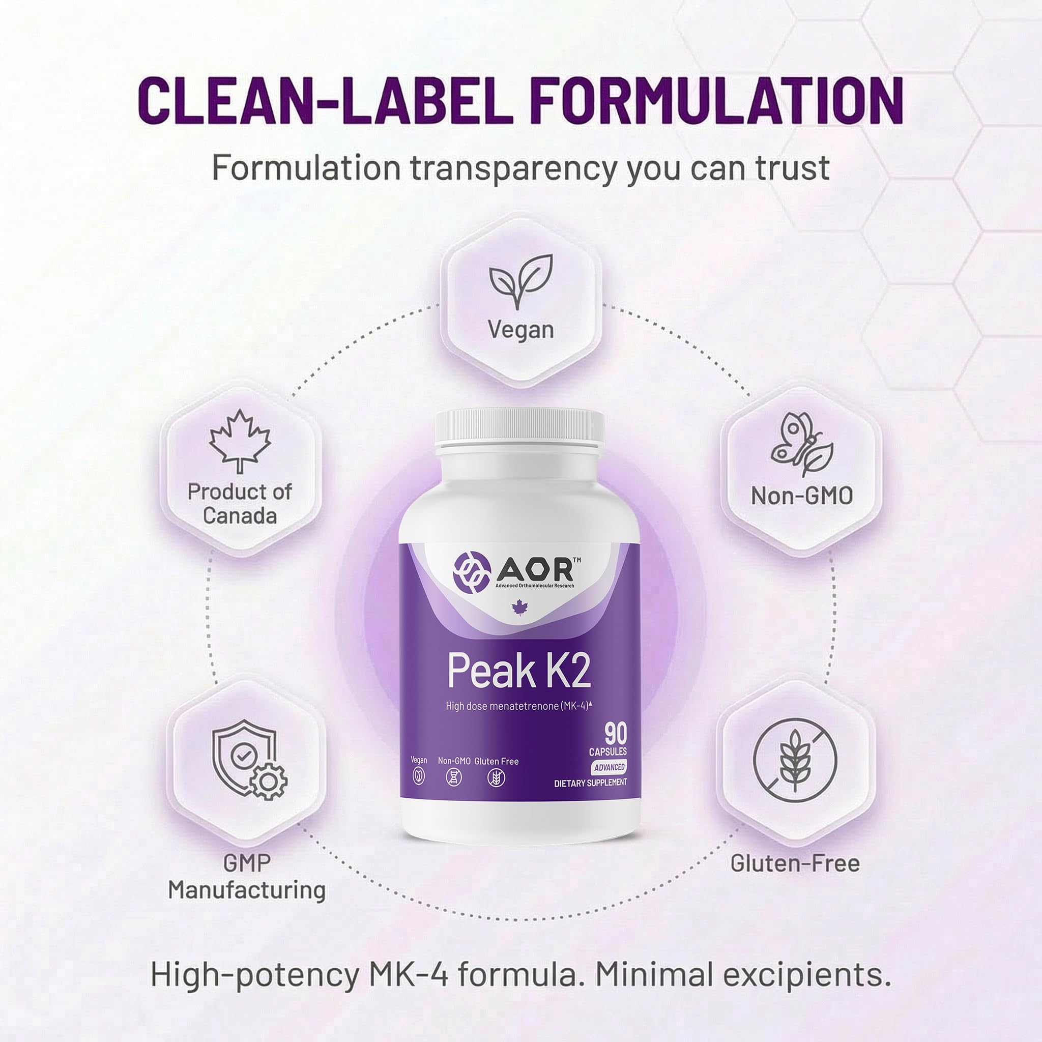 AOR Peak K2 comparación de tamaño con la mano para referencia real