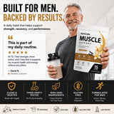 Apex Labs etiqueta nutricional enfocada en L‑Leucina, HMB y vitamina B12