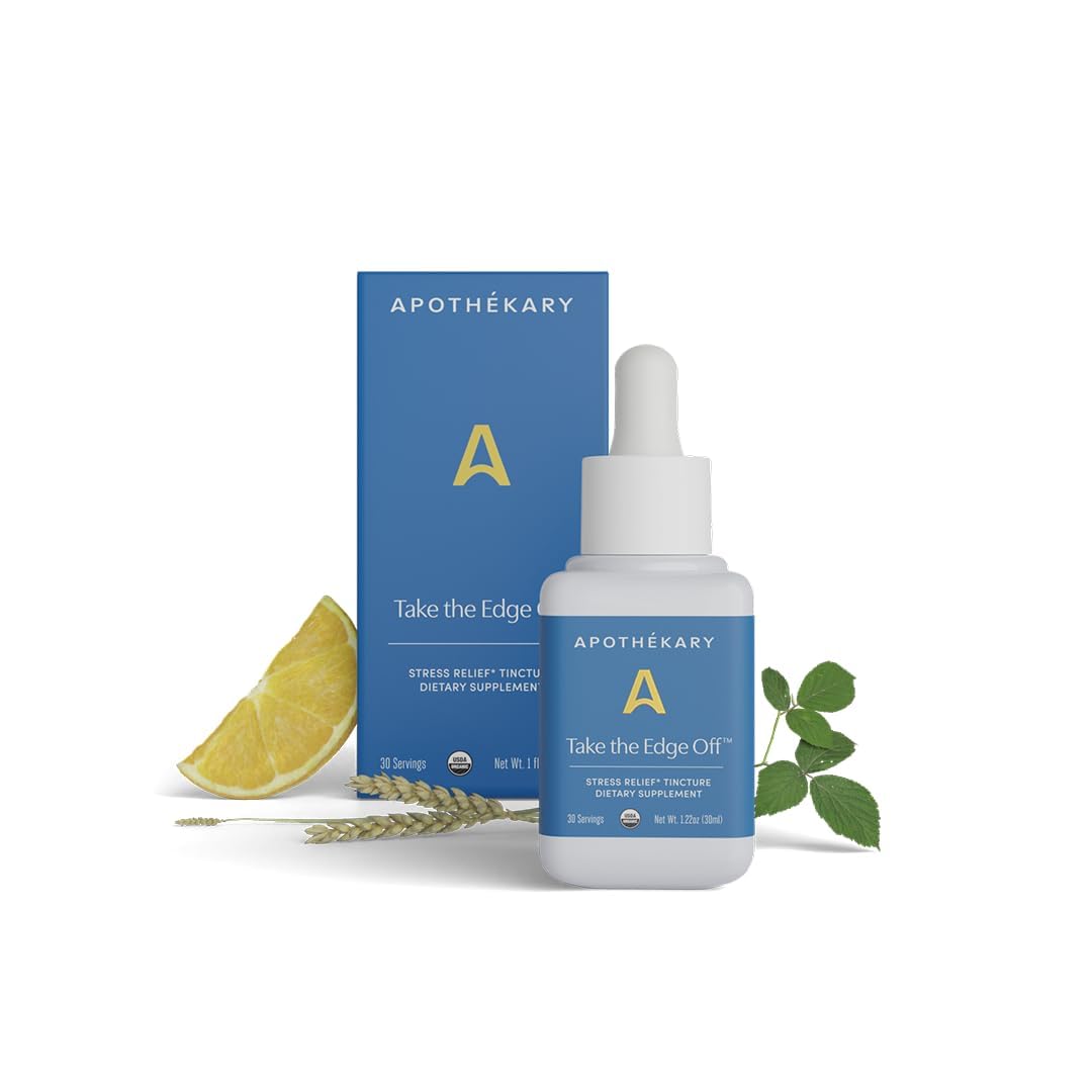 Apothékary frente del producto mostrando envase y beneficio relajante