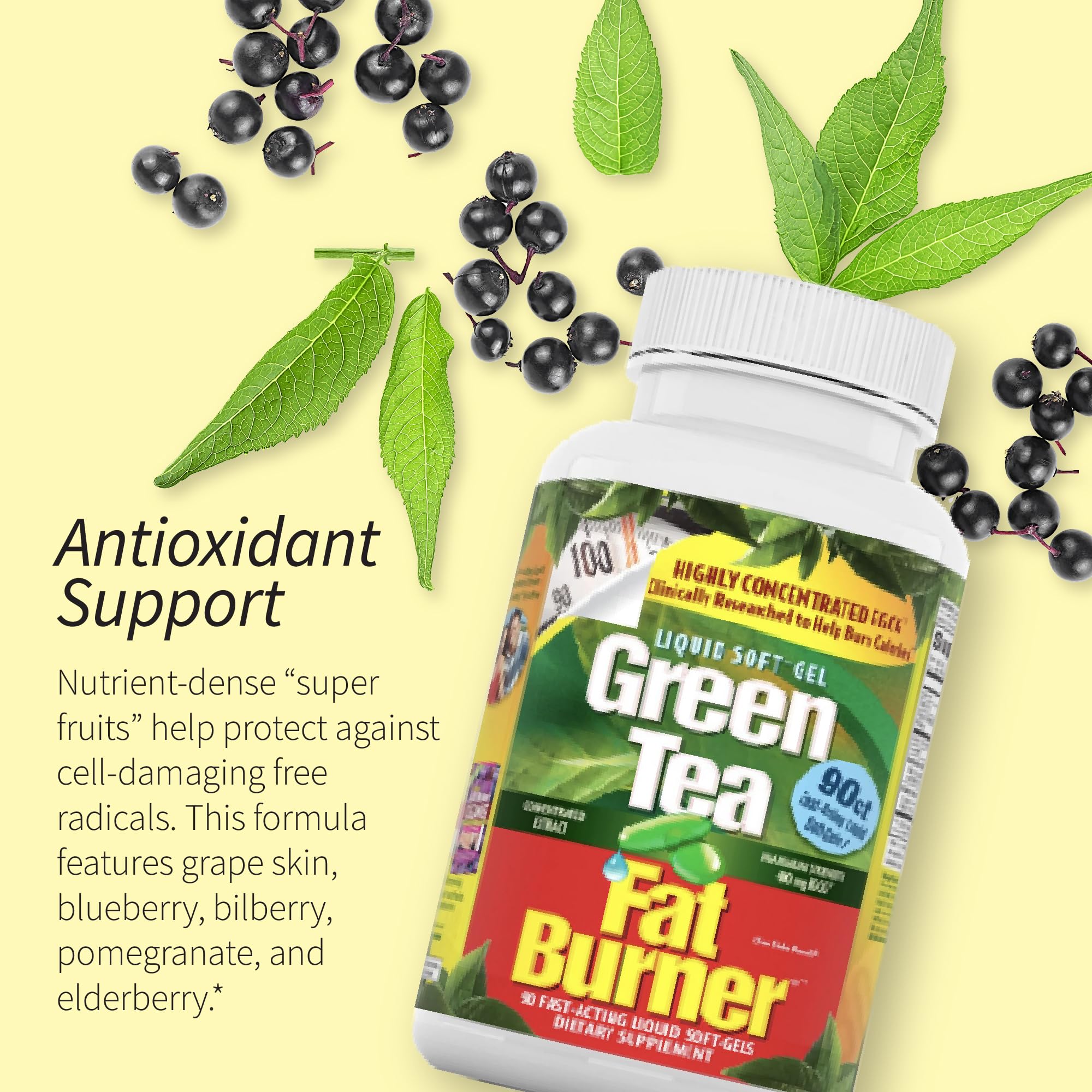 Applied Nutrition soft-gel en mano para ejemplificar dosificación y tamaño