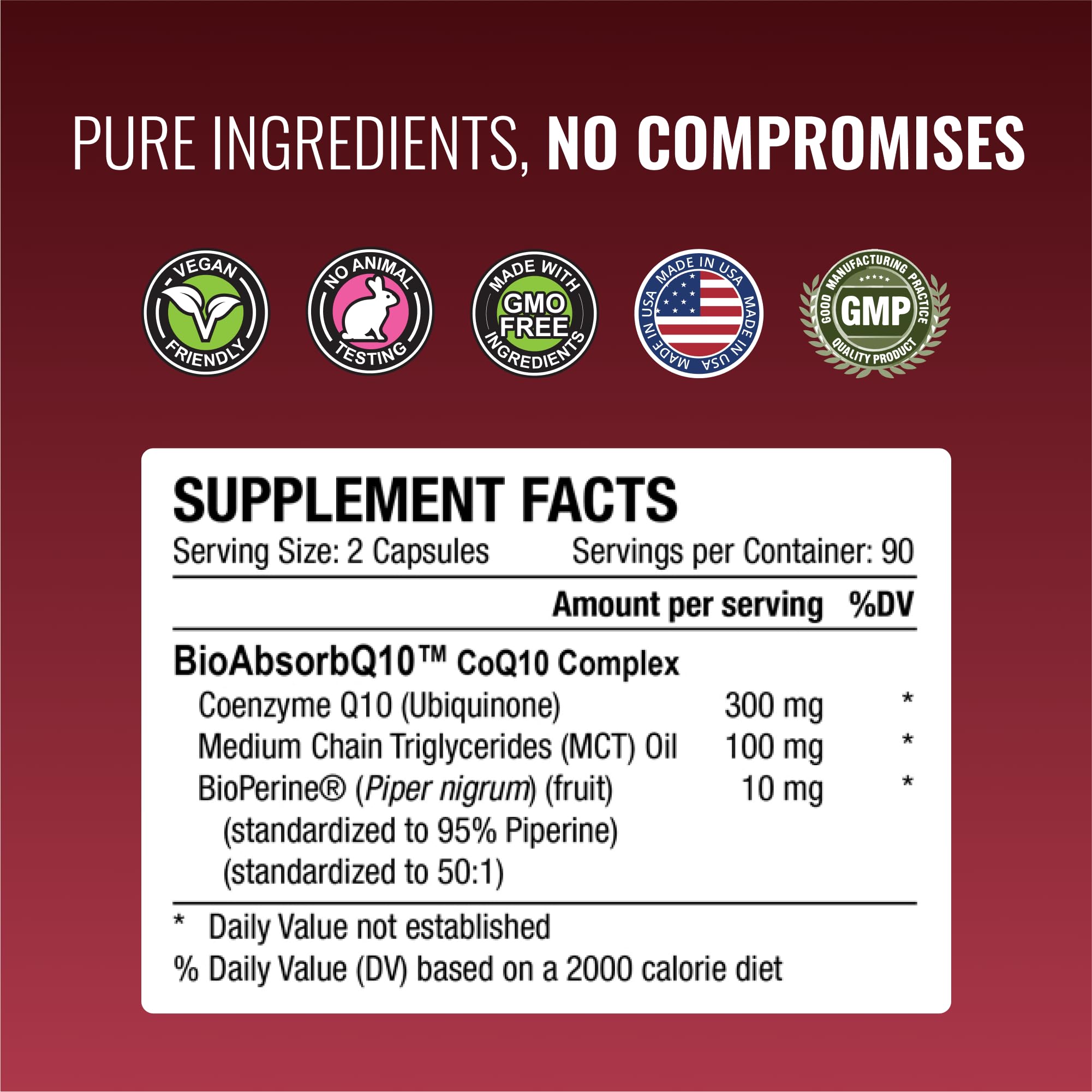 Approved Science cápsula sobre plato con comida para mejor absorción