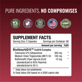 Approved Science cápsula sobre plato con comida para mejor absorción