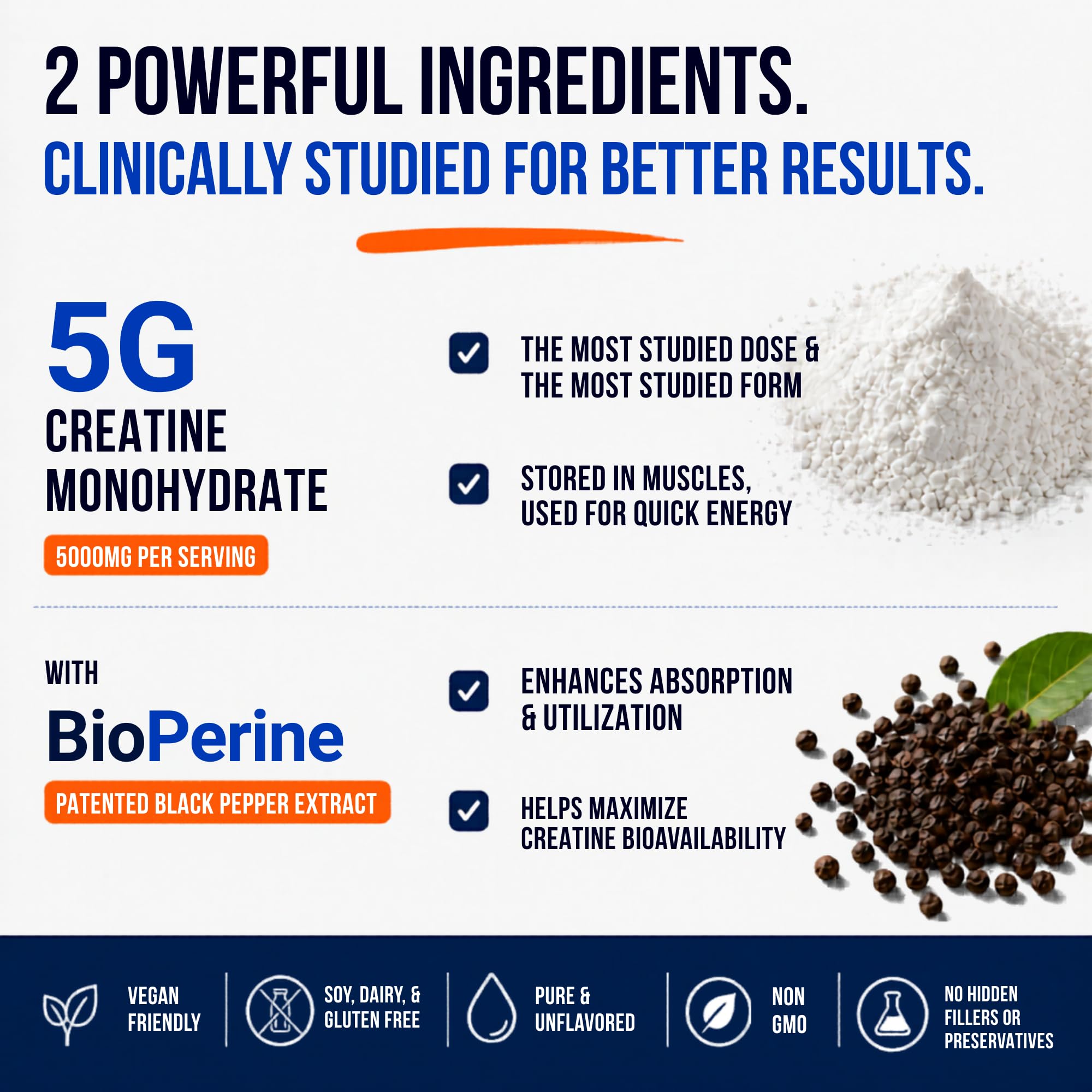 Approved Science etiqueta clara con ingredientes visibles para seguridad