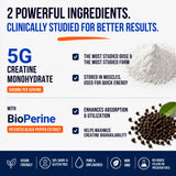 Approved Science etiqueta clara con ingredientes visibles para seguridad