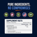 Approved Science batido preparado con creatina, versatilidad en bebidas
