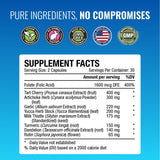 Approved Science ingredientes: cereza ácida, cúrcuma y cardo mariano para apoyo natural