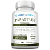 Approved Science Parastrin frasco frontal mostrando etiqueta y beneficios