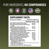 Approved Science Parastrin ingredientes crudos ajenjo y nuez negra visibles