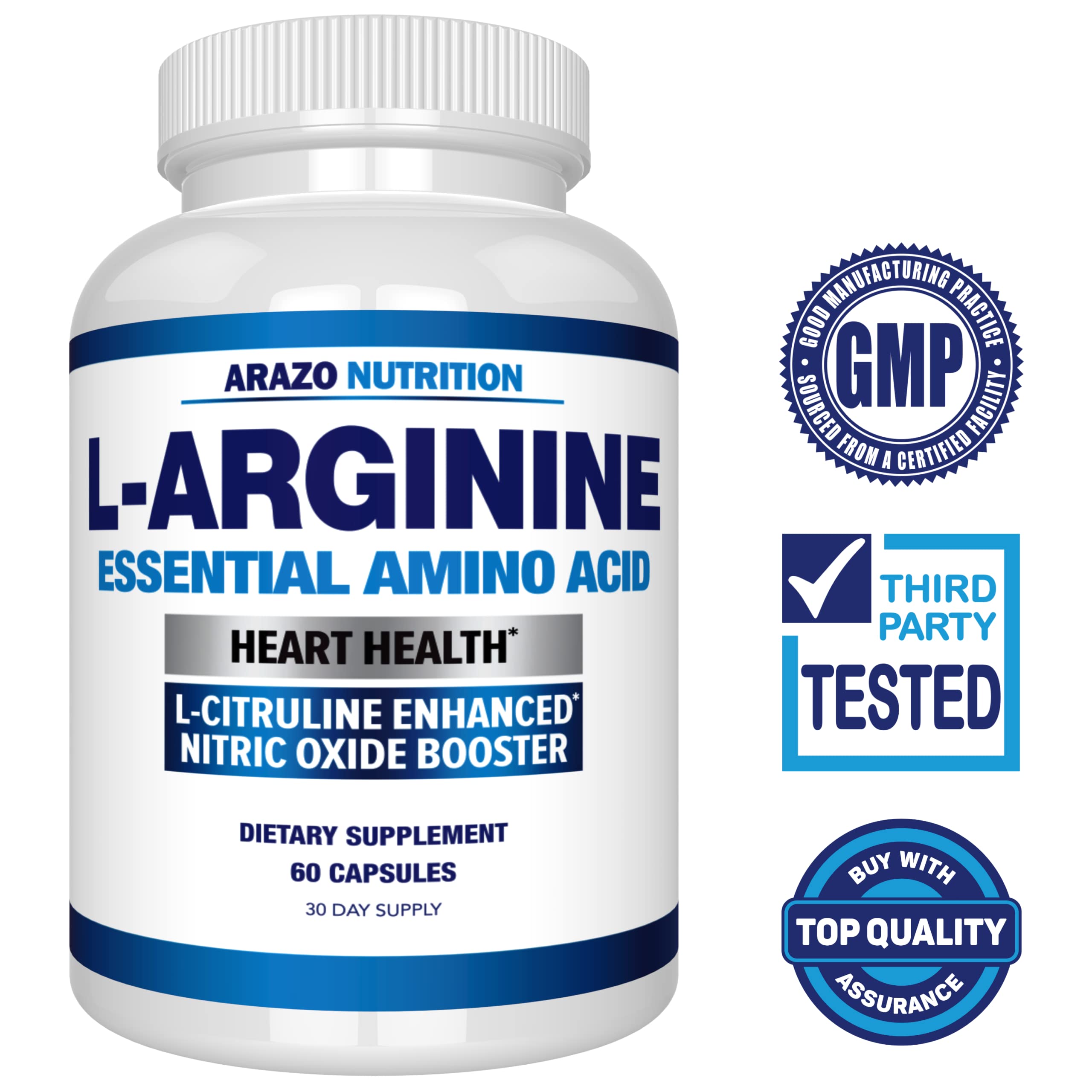 Arazo Nutrition primer plano de cápsula para ver textura y tamaño, cómodo de tragar
