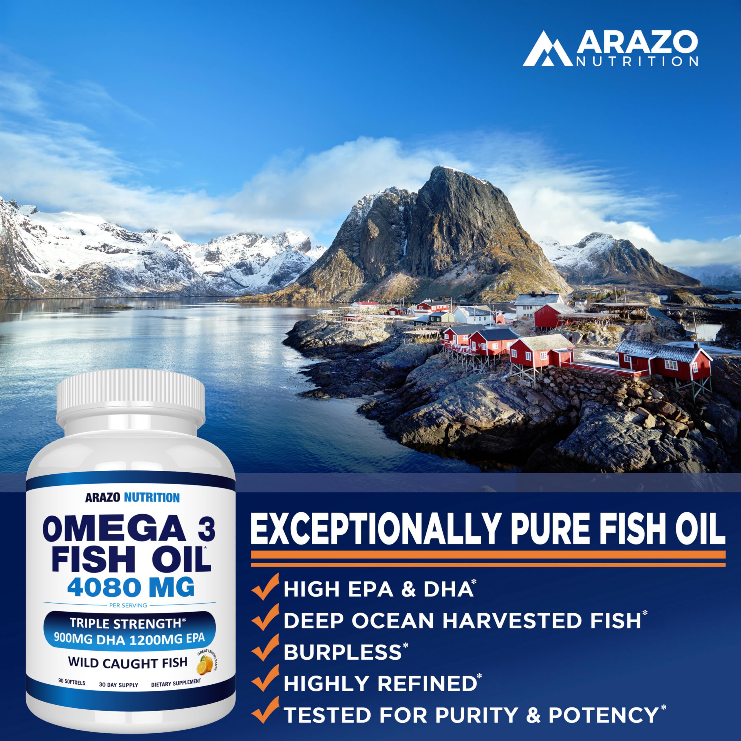 Arazo Nutrition sellos de certificación sostenibilidad y pesca responsable