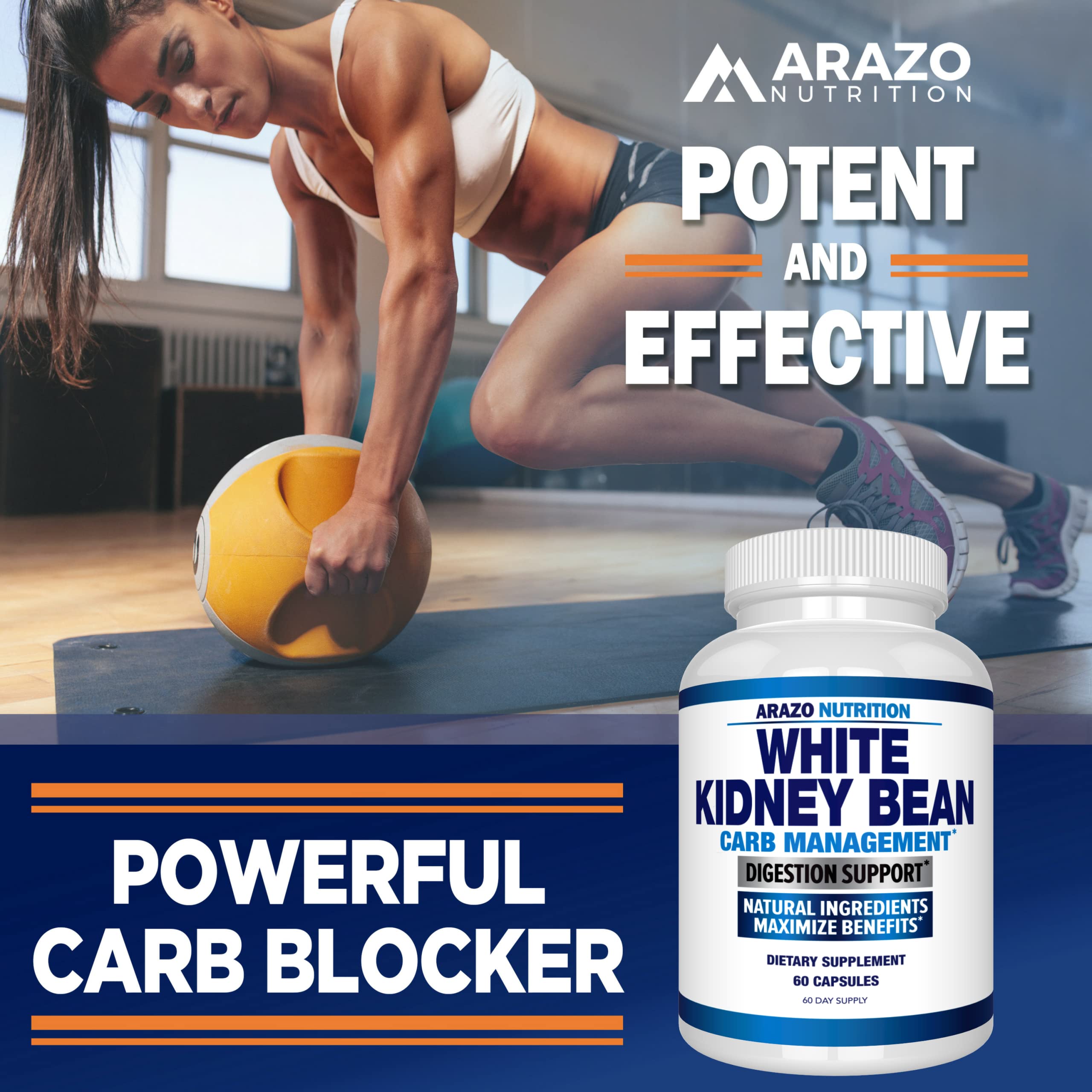 Arazo Nutrition comparación de tamaño en mano para referencia de escala
