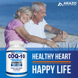 Arazo Nutrition cápsula junto a moneda para comparación de tamaño y conveniencia