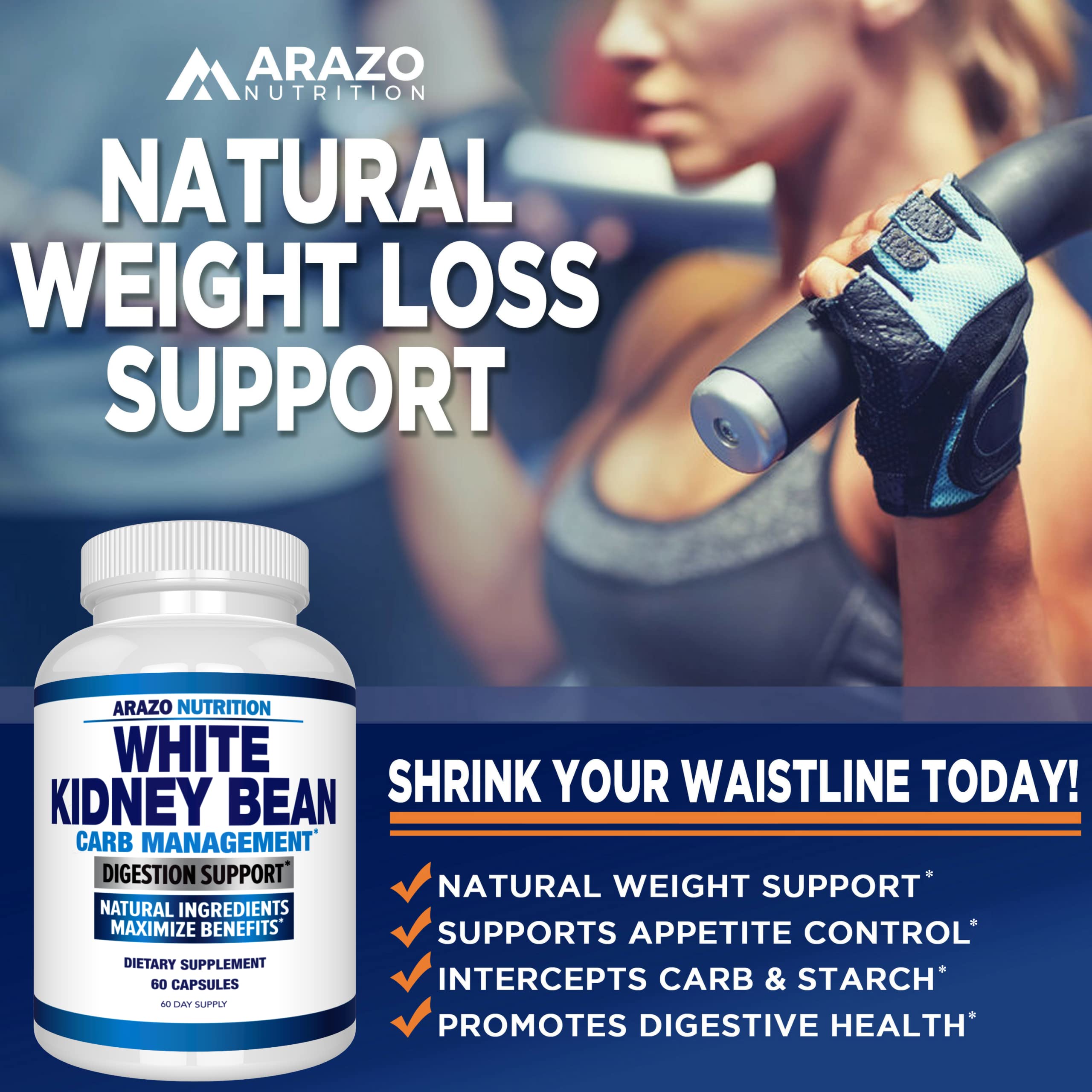 Arazo Nutrition envase abierto con cápsulas listos para tomar