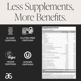 Arbonne Feelfit etiqueta nutricional, información de vitaminas y proteínas