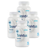 Arches Tinnitus Formulas kit frontal mostrando los frascos y beneficios visibles